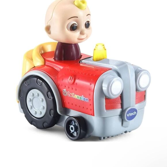 NEW VTech CoComelon Go! Go! Smart Wheels® JJ Tractor & Track - Picture 2 of 3